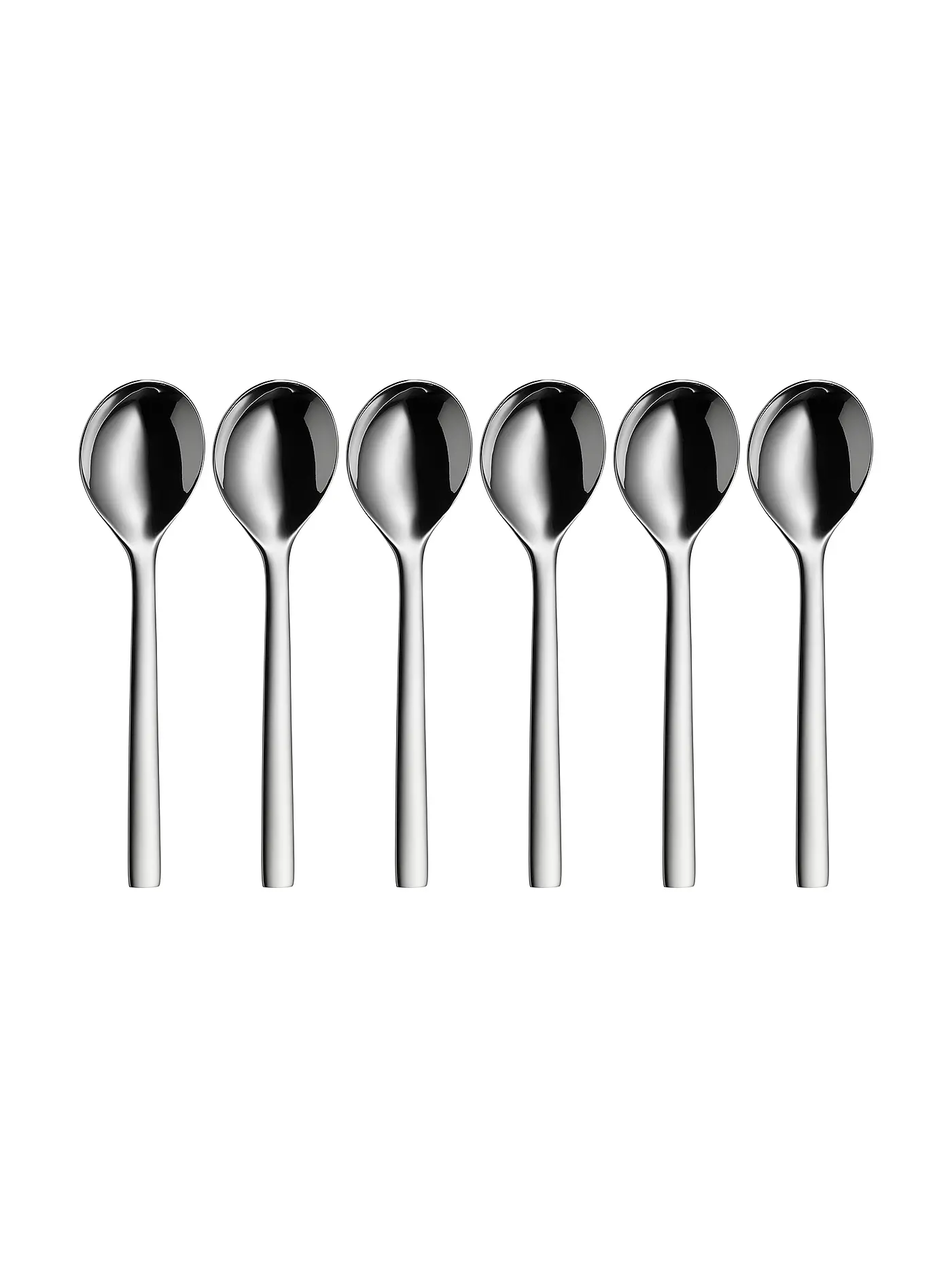 WMF | Suppentassenlöffel-Set 6-teilg NUOVA Cromargan | 